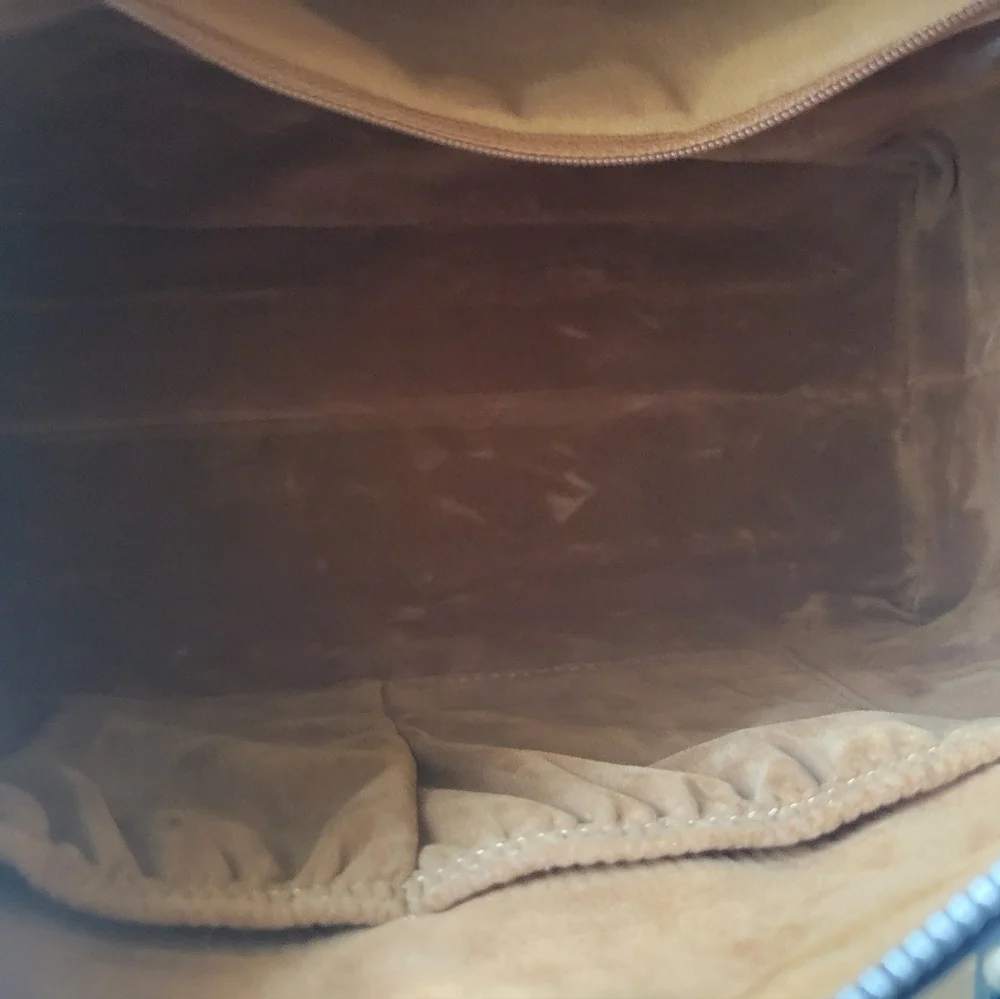 Patricia Nash Green and Brown Purse Bag with Ornate Design Western Country - Picture 6 of 6